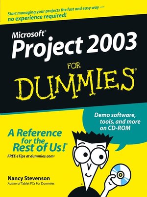 cover image of Microsoft Project 2003 For Dummies